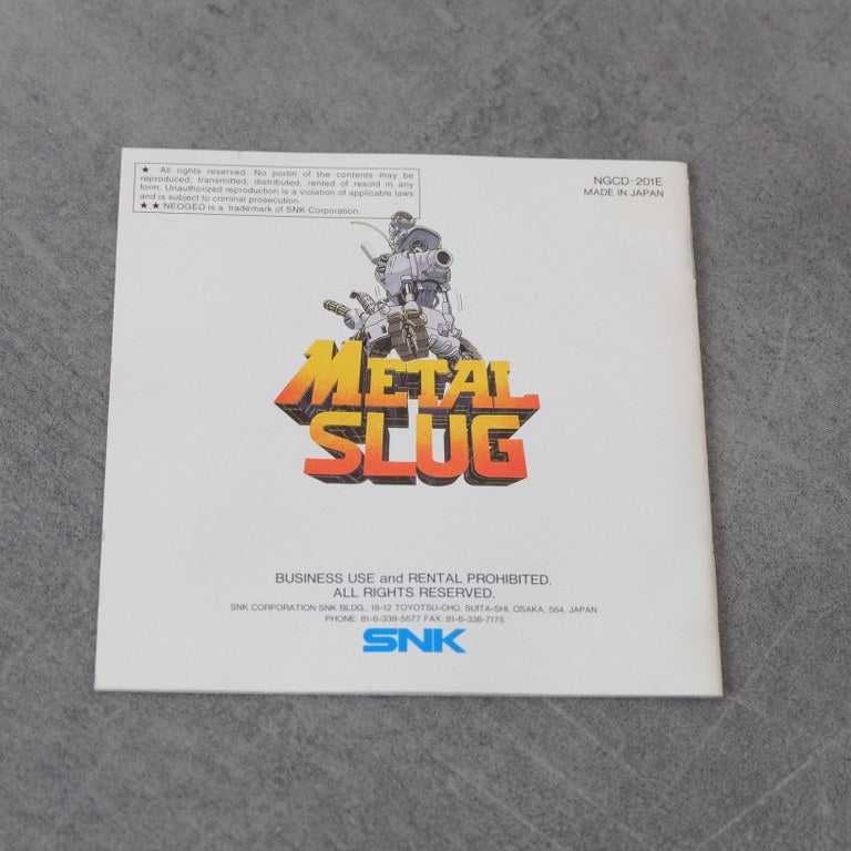 Metal Slug SNK