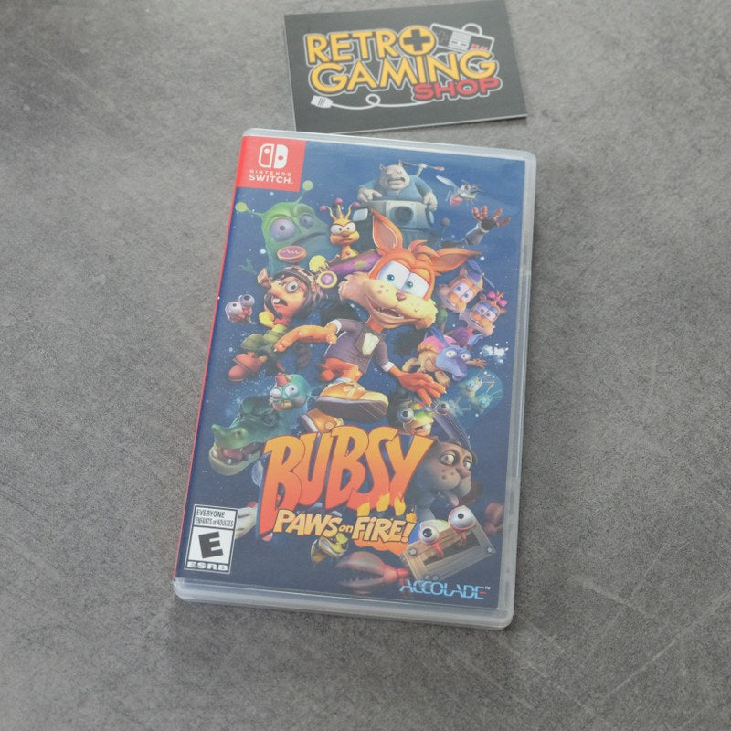 Bubsy Paws on Fire Limited Edition Nintendo