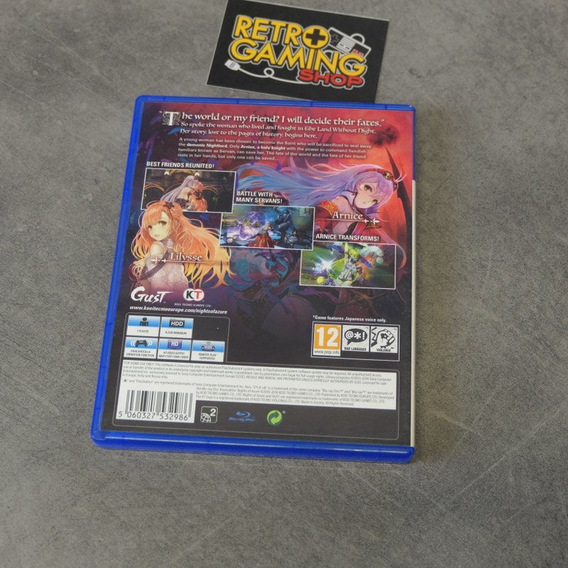 Nights of Azure Sony