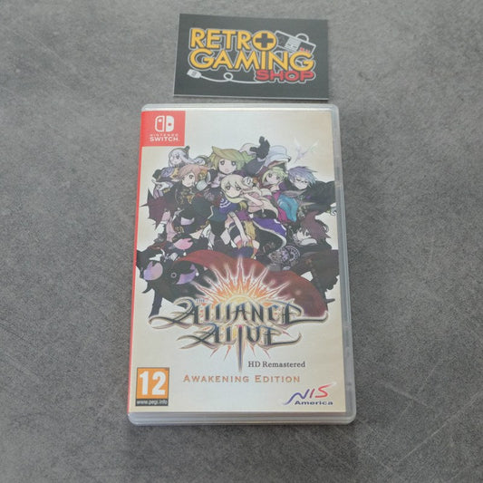 Alliance Alive HD Remastered Awakening Edition Nintendo