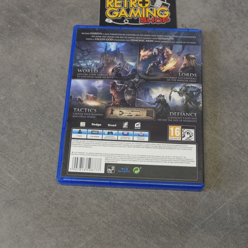 Lords of The Fallen Sony
