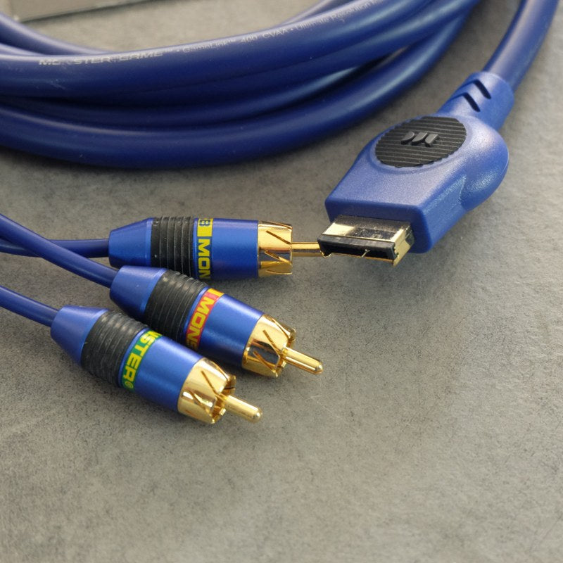 Vendita Monster Cable Composite Video Cable Ps2 - Retrogaming Shop