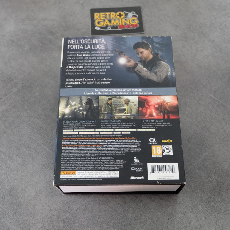 Vendita Alan Wake Limited Collector's Edition - Retrogaming Shop