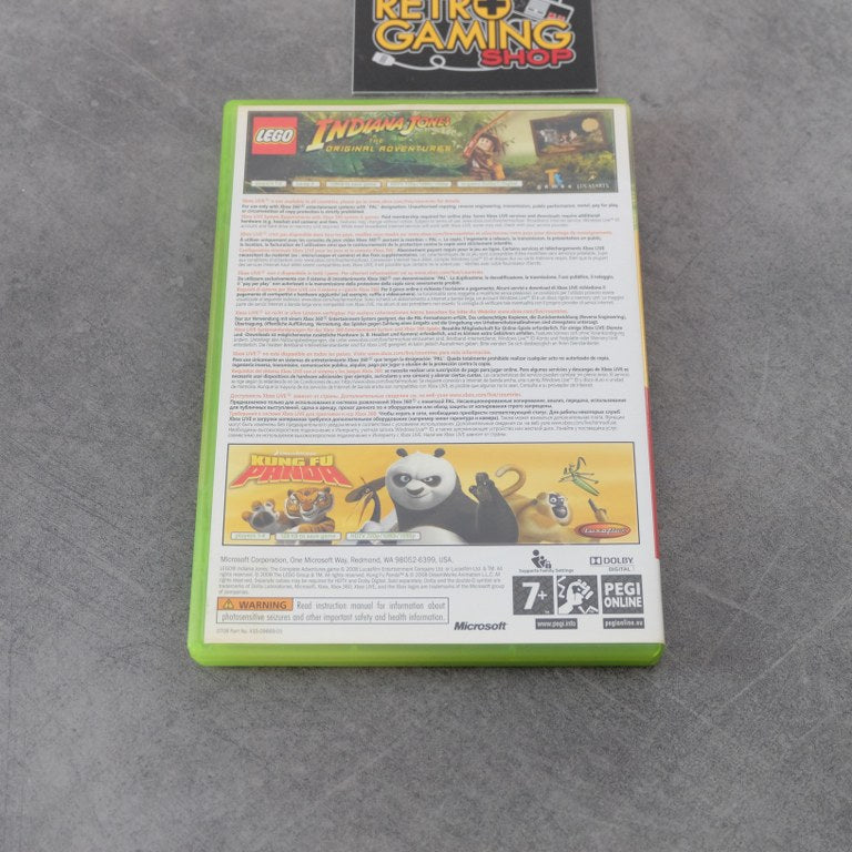 Lego Indiana Jones The Original Adventure / Kung Fu Panda Microsoft