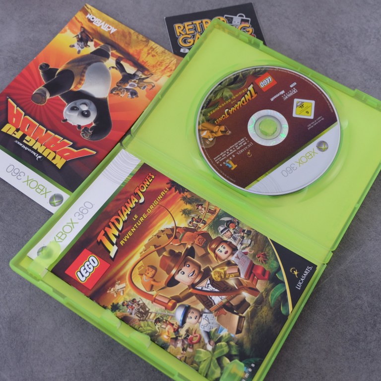 Vendita Lego Indiana Jones The Original Adventure / Kung Fu Panda - Retrogaming Shop