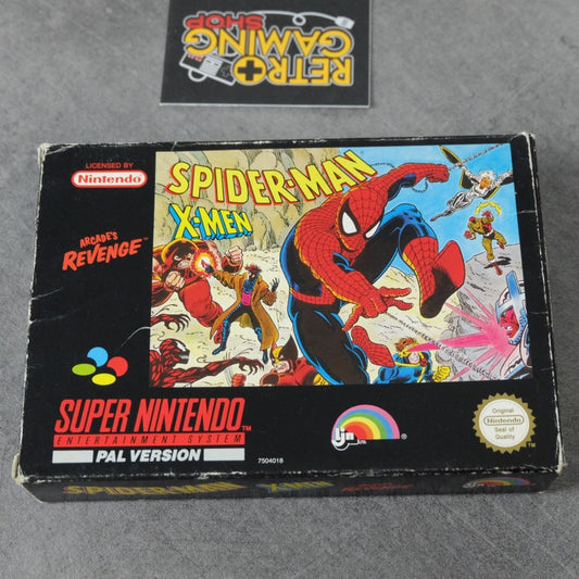 Spider Man and X-men: Arcade’s Revenge Nintendo
