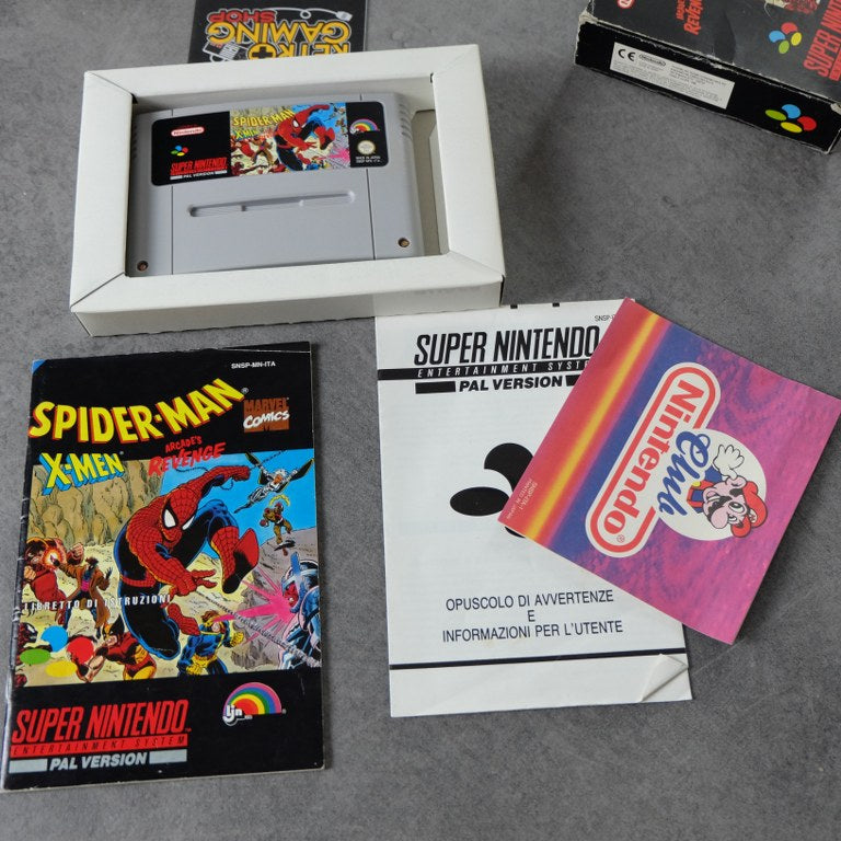 Spider Man and X-men: Arcade’s Revenge Nintendo