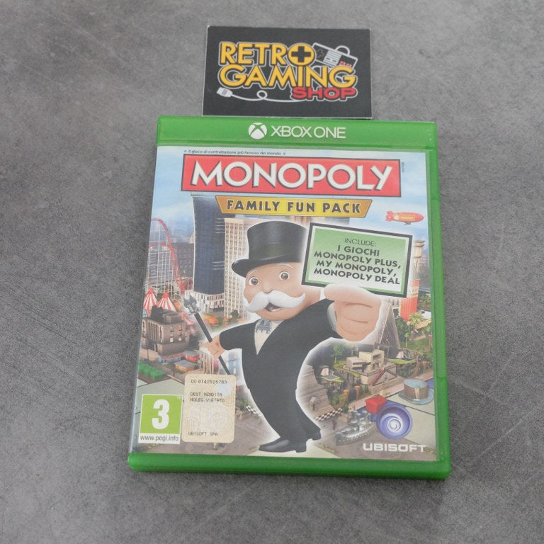 Vendita Monopoly Family Fun Pack - Retrogaming Shop