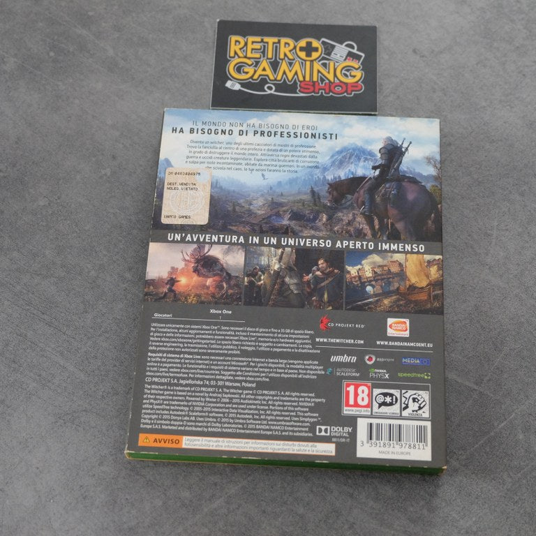 Vendita The Witcher 3 Wild Hunt - Retrogaming Shop