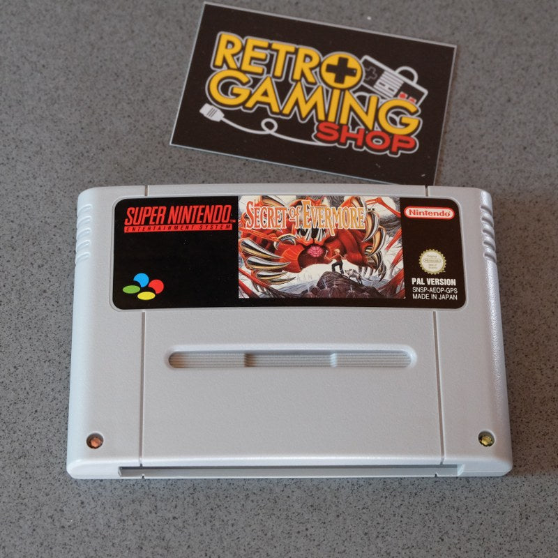 Vendita Secret of Evermore - Retrogaming Shop