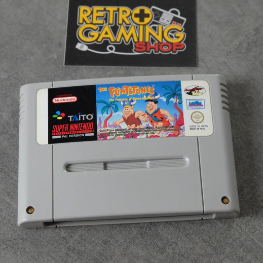 The Flintstones the Treasure Of Sierra Madrock Nintendo