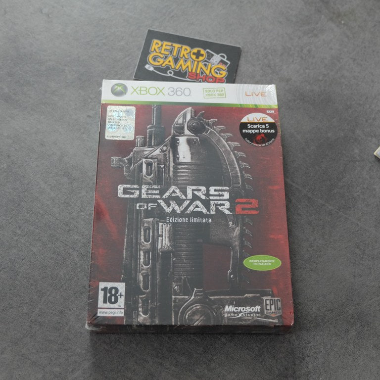 Vendita Gears of War 2 Edizione Limitata Nuovo - Retrogaming Shop