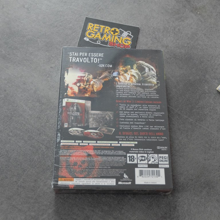 Vendita Gears of War 2 Edizione Limitata Nuovo - Retrogaming Shop