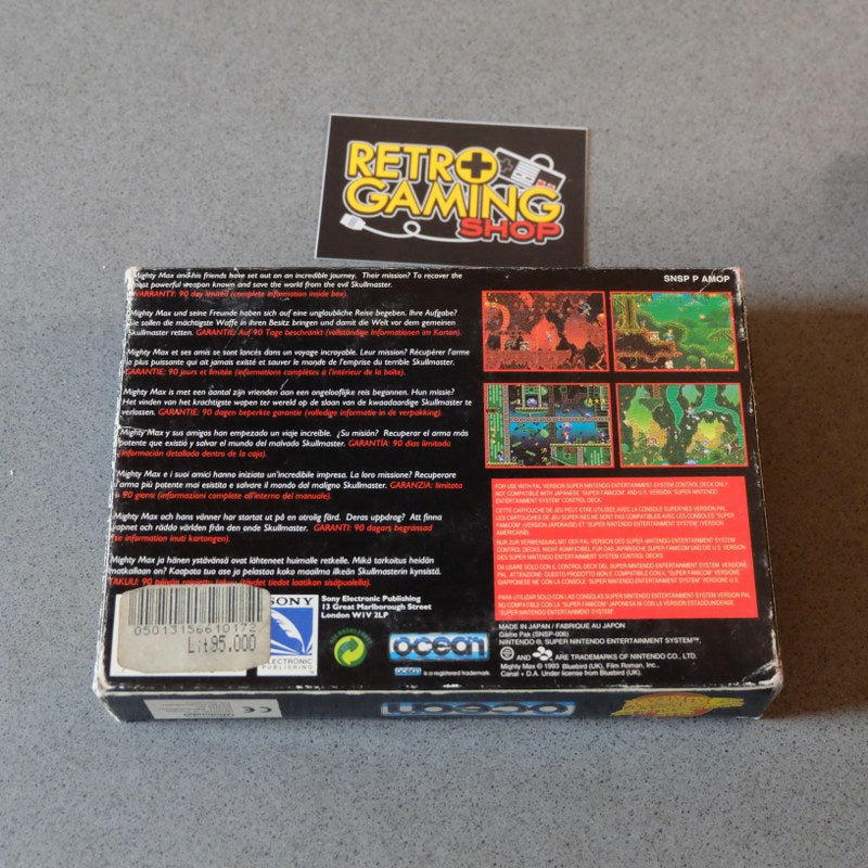Vendita The Adventures of MIghty Max - Retrogaming Shop