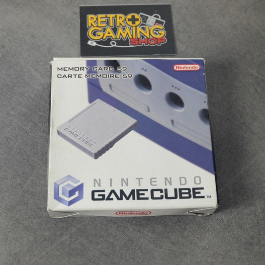 Memory Card 59 Blocchi Gamecube Boxata Nintendo