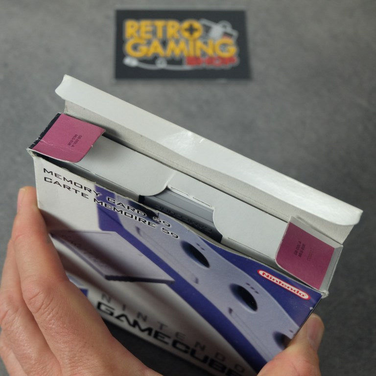 Memory Card 59 Blocchi Gamecube Boxata Nintendo