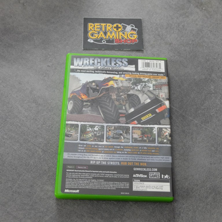 Vendita Wreckless The Yakuza Missions - Retrogaming Shop