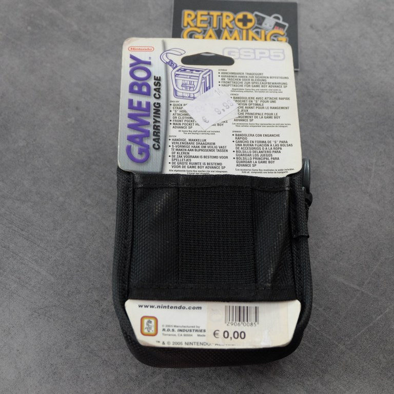 Vendita Game Boy Advance SP Carrying Case Nintendo Nuova - Retrogaming Shop