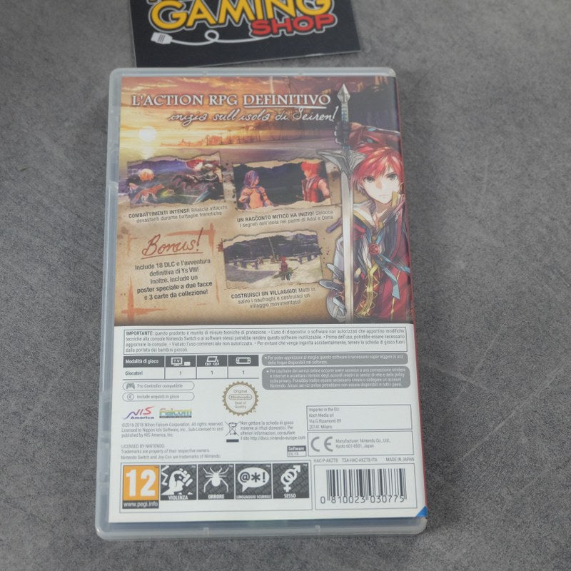 Vendita Ys VIII Lacrimosa of Dana - Retrogaming Shop