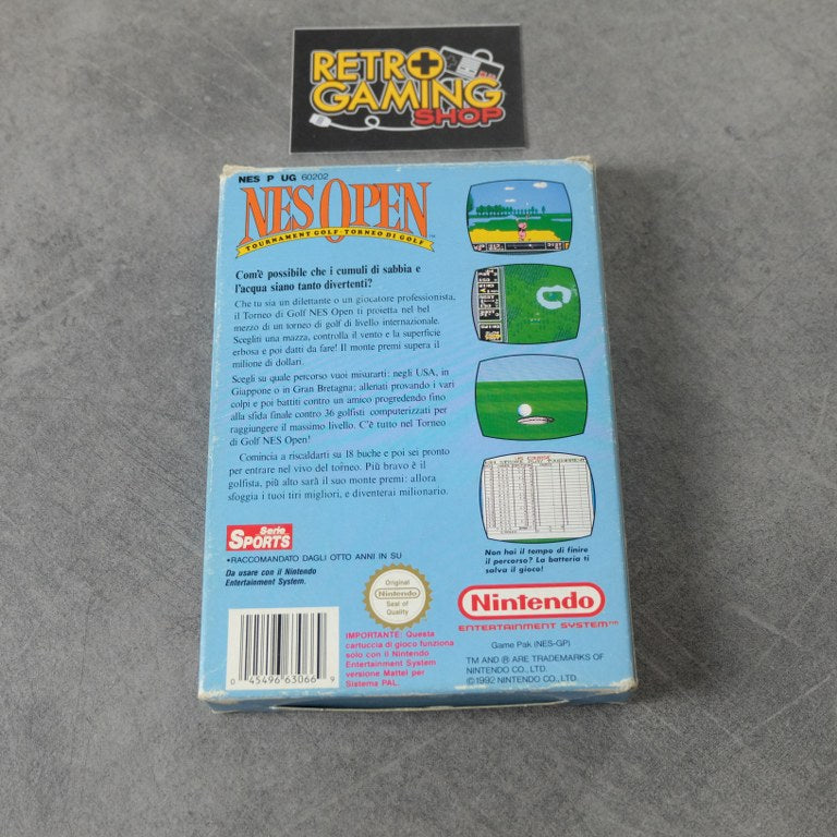 Vendita Nes Open Tournament Golf - Retrogaming Shop