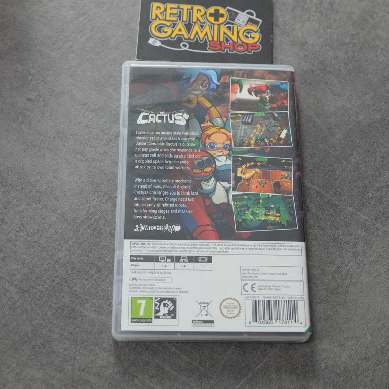 Vendita Assault Android Cactus + Super Rare - Retrogaming Shop