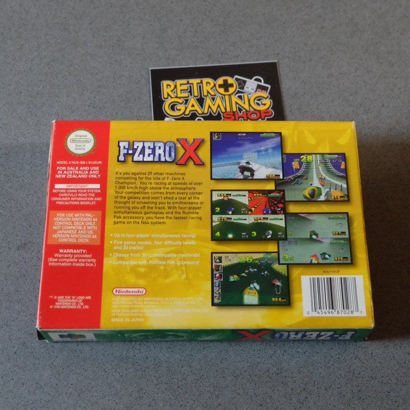 Vendita F-zero X - Retrogaming Shop