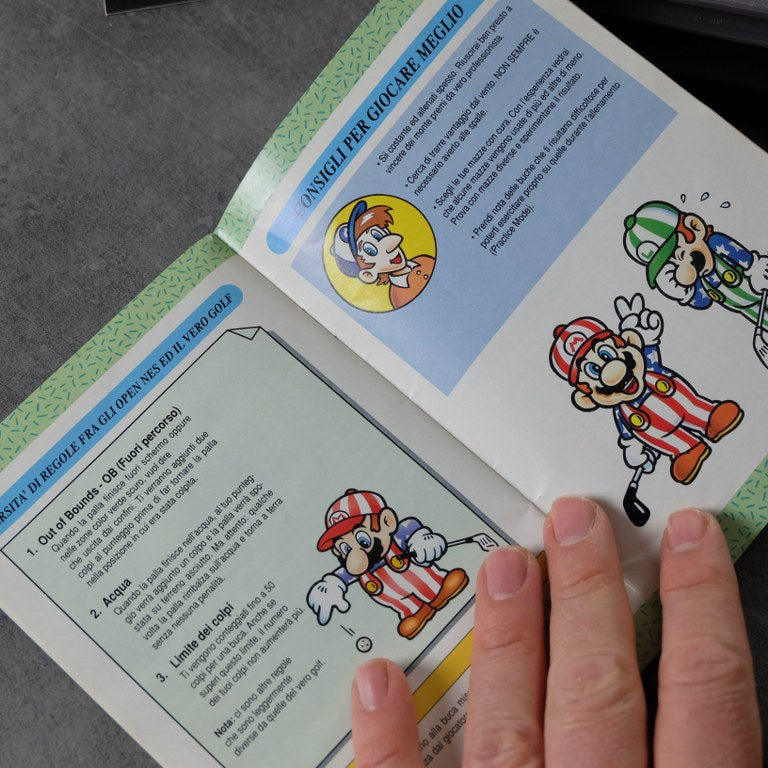 Vendita Nes Open Tournament Golf - Retrogaming Shop
