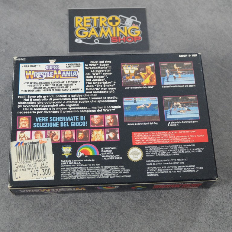 Vendita Super Wrestlemania - Retrogaming Shop