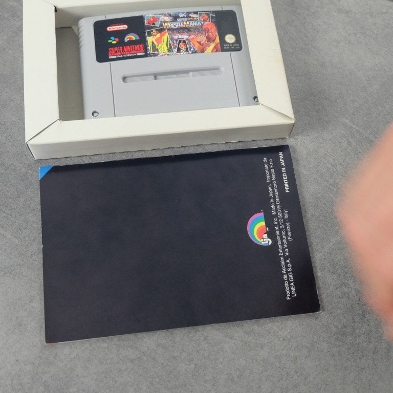 Vendita Super Wrestlemania - Retrogaming Shop