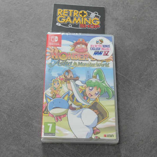 Wonder Boy Asha in Monster World Nuovo Nintendo