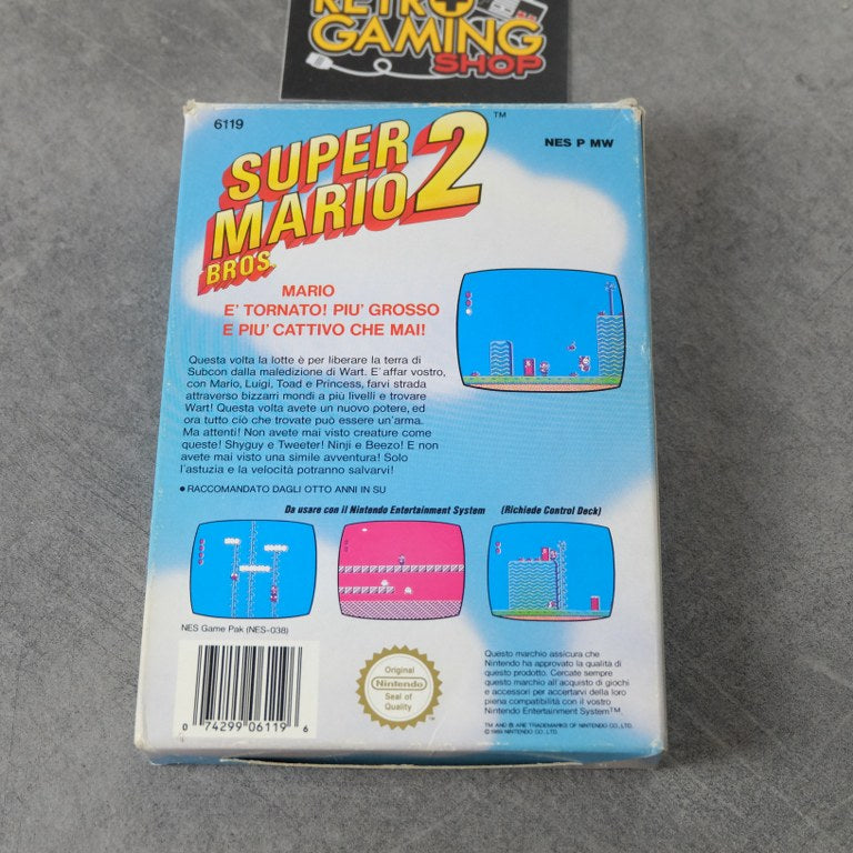 Vendita Super Mario Bros 2 - Retrogaming Shop