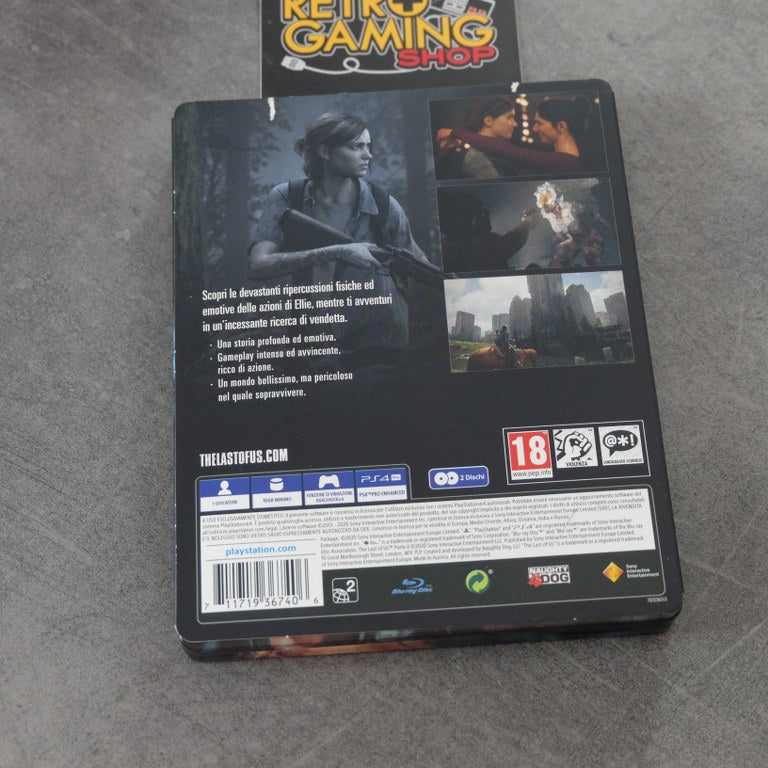 Vendita The Last of us Parte 2 Steelbook Edition - Retrogaming Shop