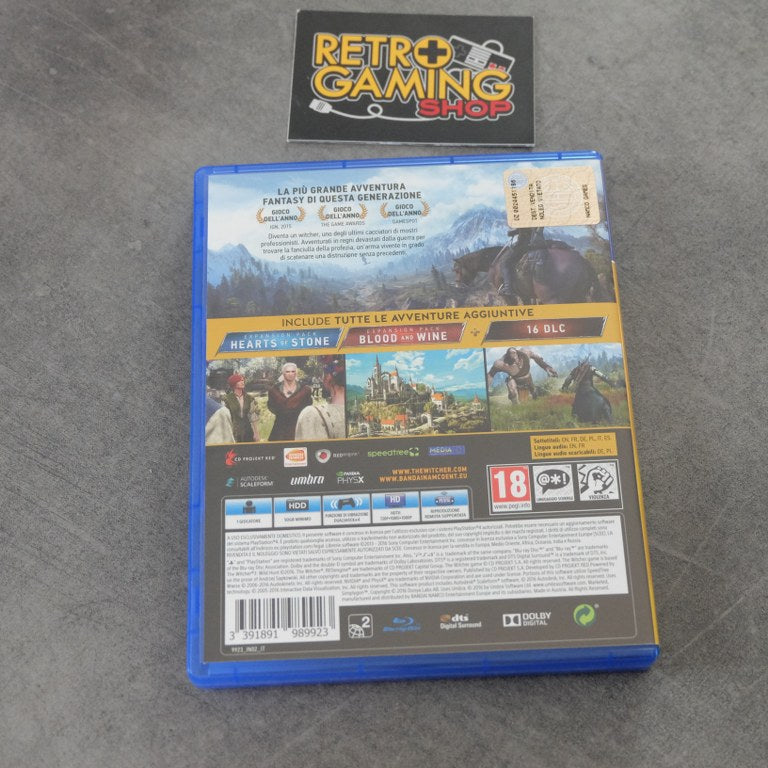 Vendita The Witcher 3 Wild Hunt GOTY - Retrogaming Shop
