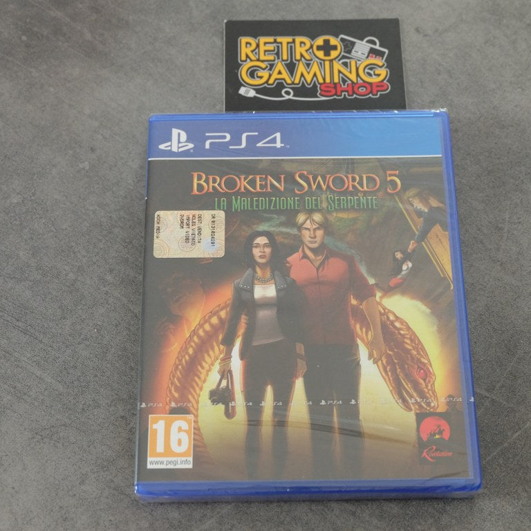 Vendita Broken Sword 5 La Maledizione del Serpente Nuovo - Retrogaming Shop