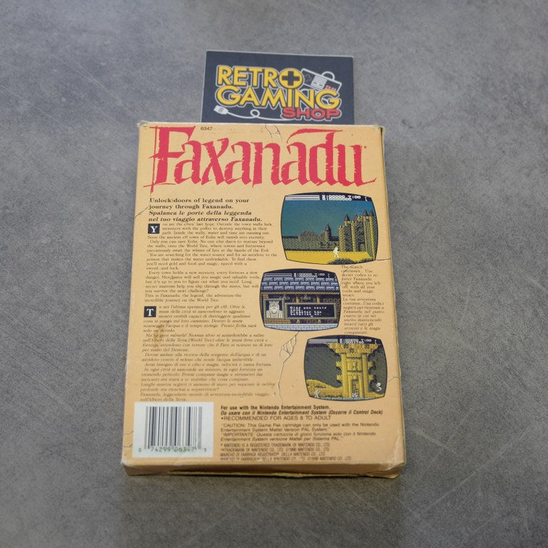 Vendita Faxanadu - Retrogaming Shop