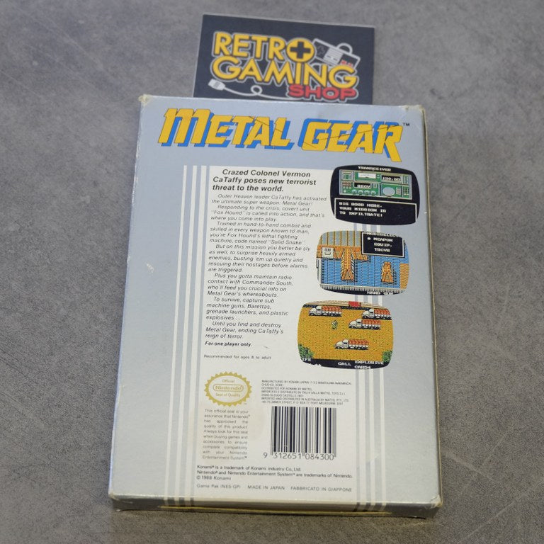 Vendita Metal Gear - Retrogaming Shop