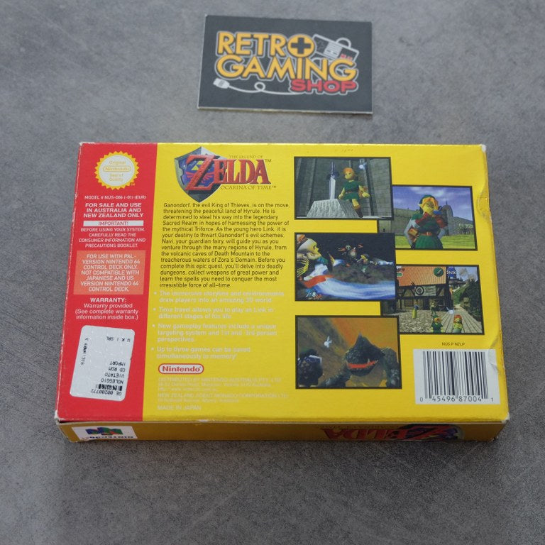 The Legend Of Zelda: Ocarina Of Time Collectors Edition AUS Nintendo