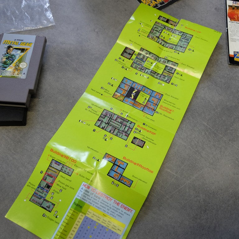 Vendita Metal Gear - Retrogaming Shop