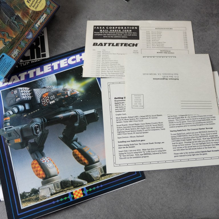 Battletech The Crescent Hawk's Revenge Microsoft