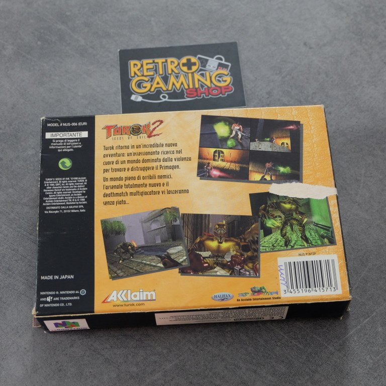 Vendita Turok 2 Seeds of Evil - Retrogaming Shop
