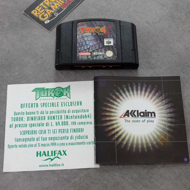 Vendita Turok 2 Seeds of Evil - Retrogaming Shop