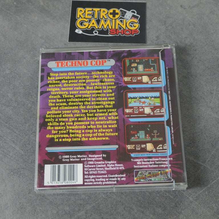 Vendita Techno Cop - Retrogaming Shop
