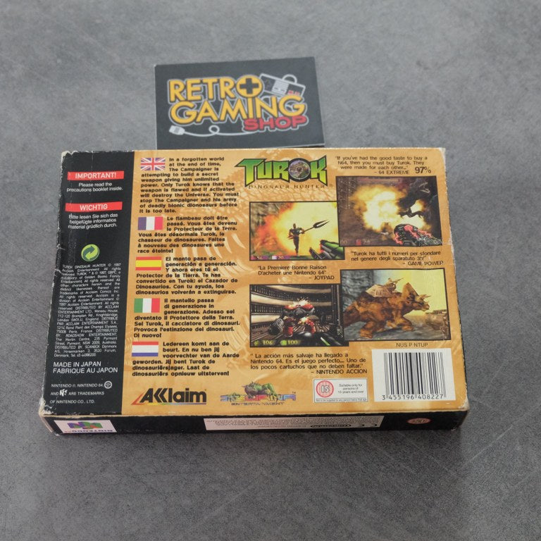 Vendita Turok Dinosaur Hunter - Retrogaming Shop