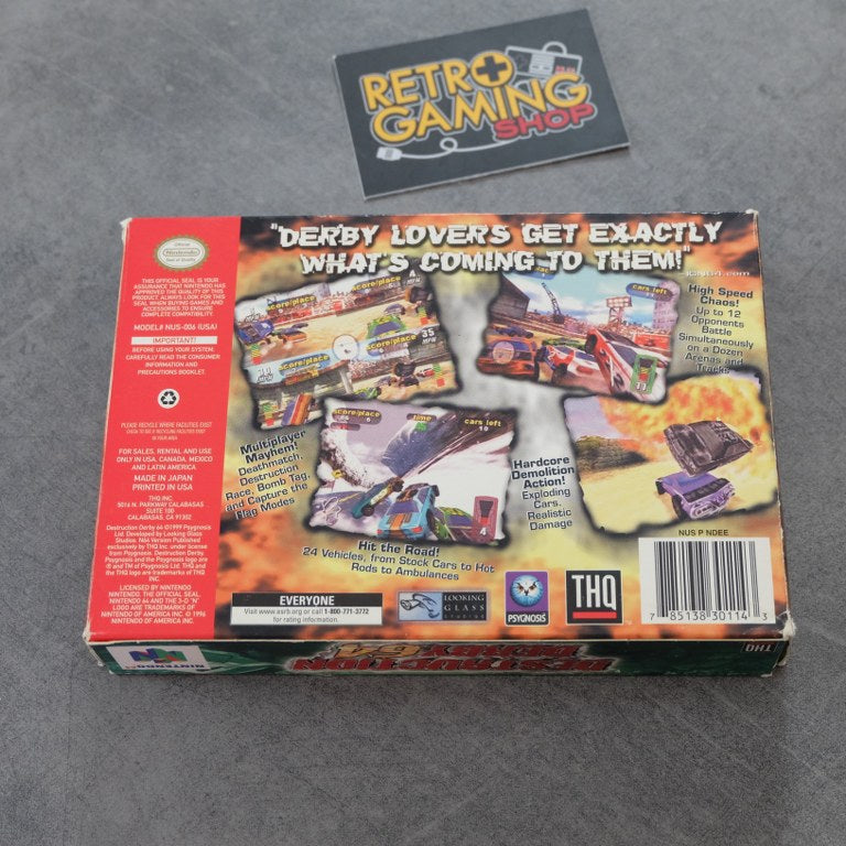 Vendita Destruction Derby 64 - Retrogaming Shop