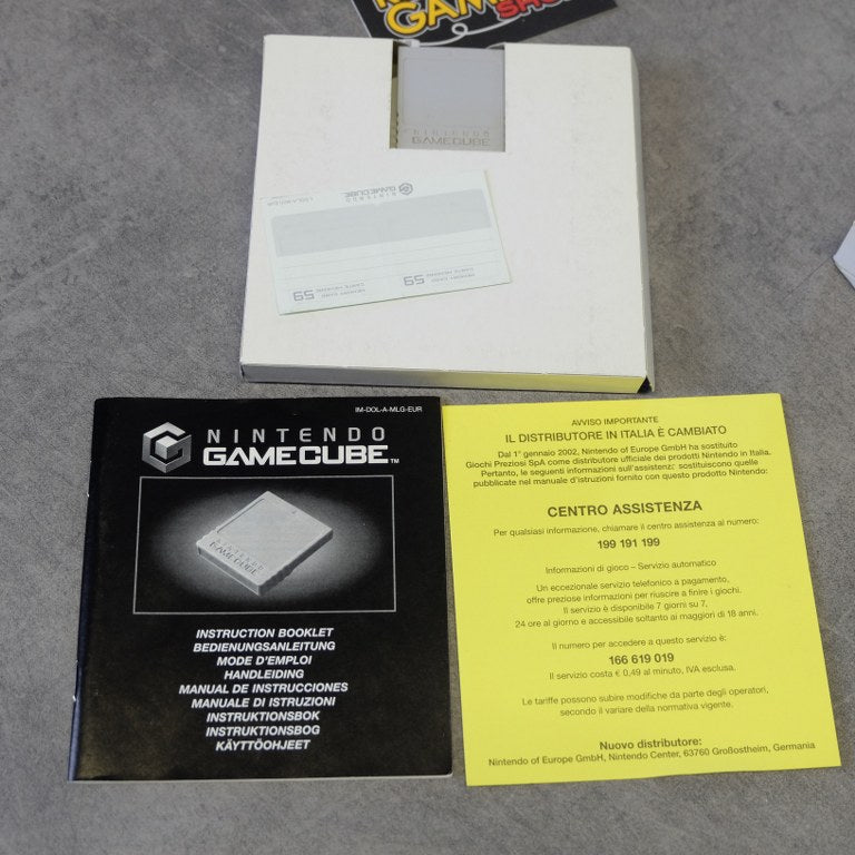 Memory Card 59 Blocchi Gamecube Boxata Nintendo