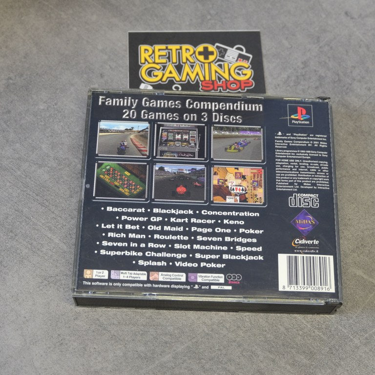 Family Games Compendium 20 games Sony