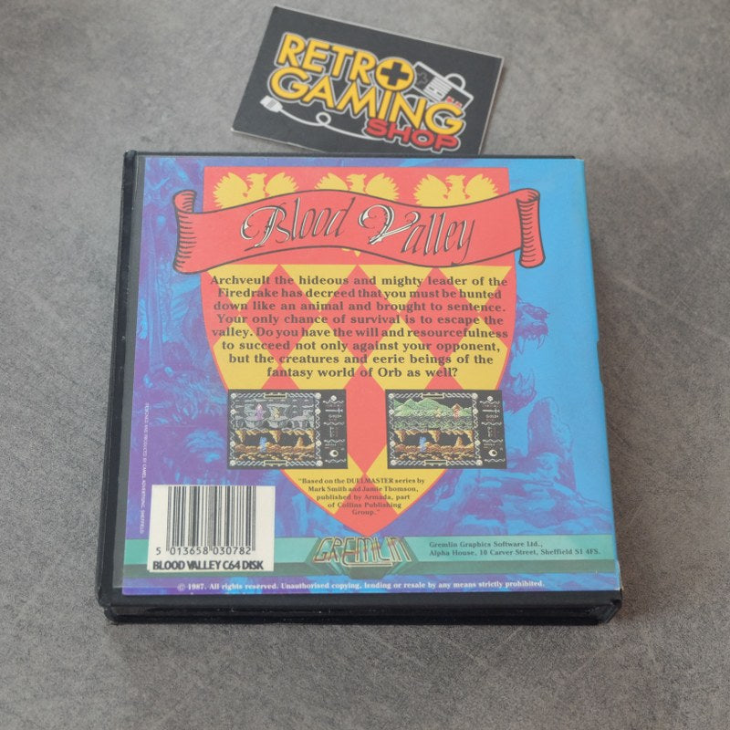 Vendita Blood Valley - Retrogaming Shop