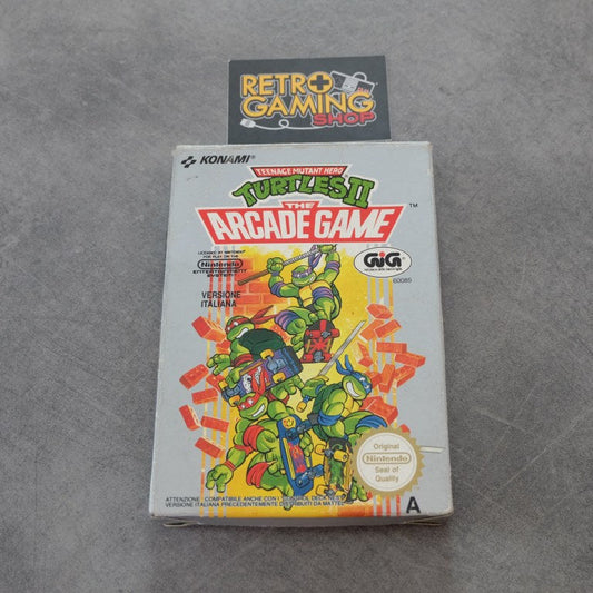 Turtles II 2 the Arcade Game GIG Nintendo