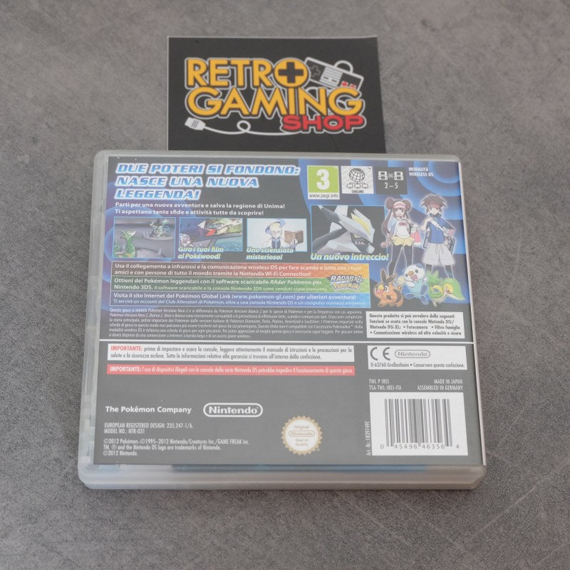 Vendita Pokemon Versione Nera 2 - Retrogaming Shop