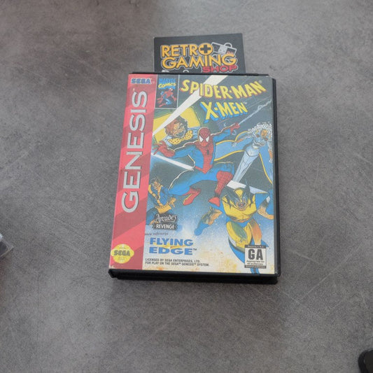 Spider-Man X-men Arcade's Revenge SEGA